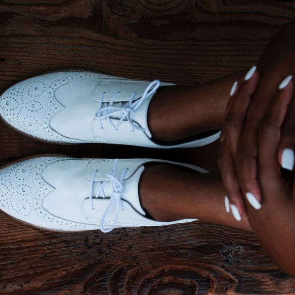 White Wingtip Oxford - Confidence Collection - Picture 4 of 9
